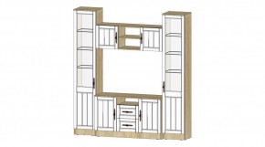 ВИКТОРИЯ Гостиная (модульная) сонома/белое дерево в Березниках - berezniki.ok-mebel.com | фото 2