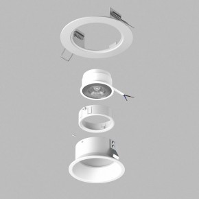 Встраиваемый светильник Lightstar Domino D61606WMOD в Березниках - berezniki.ok-mebel.com | фото 3