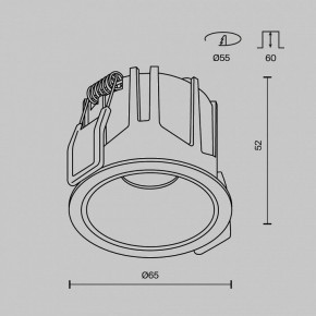Встраиваемый светильник Maytoni Alfa LED DL043-01-10W3K-RD-W-1 в Березниках - berezniki.ok-mebel.com | фото 10
