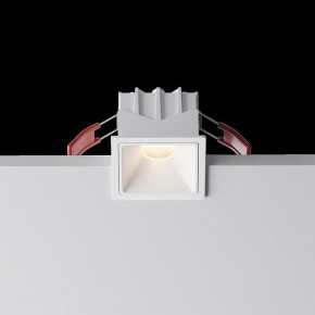 Встраиваемый светильник Maytoni Alfa LED DL043-01-10W3K-SQ-W-1 в Березниках - berezniki.ok-mebel.com | фото 5