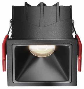 Встраиваемый светильник Maytoni Alfa LED DL043-01-10W4K-SQ-B-1 в Березниках - berezniki.ok-mebel.com | фото