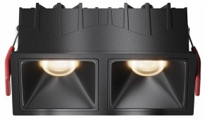 Встраиваемый светильник Maytoni Alfa LED DL043-02-10W3K-SQ-B-1 в Березниках - berezniki.ok-mebel.com | фото