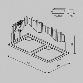 Встраиваемый светильник Maytoni Alfa LED DL043-02-10W3K-SQ-W-1 в Березниках - berezniki.ok-mebel.com | фото 10