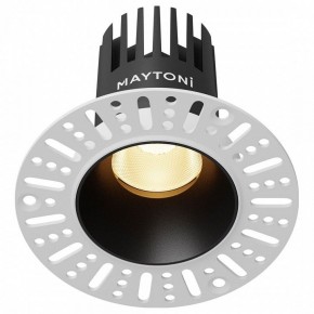 Встраиваемый светильник Maytoni Dip DL119-10W-2.7K-TRS-B в Березниках - berezniki.ok-mebel.com | фото