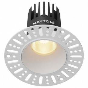 Встраиваемый светильник Maytoni Dip DL119-10W-2.7K-TRS-W в Березниках - berezniki.ok-mebel.com | фото