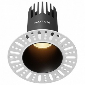 Встраиваемый светильник Maytoni Dip DL120-10W-2.7K-TRS-B в Березниках - berezniki.ok-mebel.com | фото