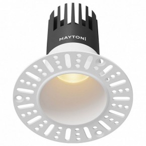 Встраиваемый светильник Maytoni Dip DL120-10W-2.7K-TRS-W в Березниках - berezniki.ok-mebel.com | фото