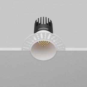 Встраиваемый светильник Maytoni Dip DL120-10W-2.7K-TRS-W в Березниках - berezniki.ok-mebel.com | фото 8