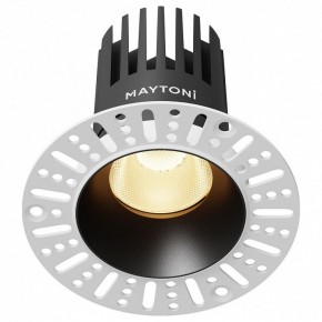 Встраиваемый светильник Maytoni Dip DL121-15W-2.7K-TRS-B в Березниках - berezniki.ok-mebel.com | фото