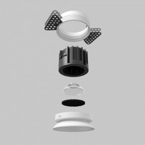 Встраиваемый светильник Maytoni Round DL058-12W2.7K-TRS-W в Березниках - berezniki.ok-mebel.com | фото 5