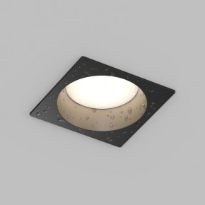 Встраиваемый влагозащищенный светильник DEEP, IP65, 15 Вт, GU5.3, LED, черный, пластик в Березниках - berezniki.ok-mebel.com | фото 3