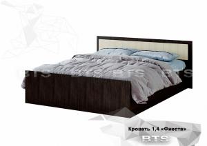"Фиеста" кровать 1,4м LIGHT в Березниках - berezniki.ok-mebel.com | фото 1
