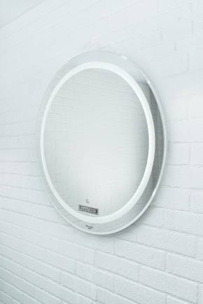 Зеркало Gia 75 white с подсветкой Sansa (SGa1044Z) в Березниках - berezniki.ok-mebel.com | фото 2