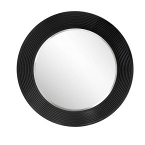 Зеркало круглое черный (РМ/02(S) в Березниках - berezniki.ok-mebel.com | фото