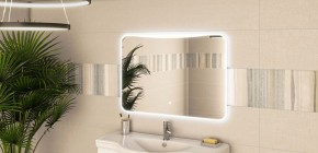 Зеркало Токио 1000х700 с подсветкой Домино (GL7030Z) в Березниках - berezniki.ok-mebel.com | фото 7
